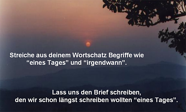 powerpoint: eines tages